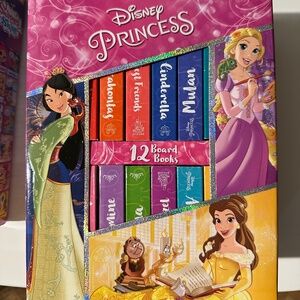 My First Library Disney Princess Books - 12 Board Books